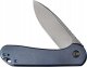 WE Knife Nóż składany WE Knife Elementum Blue Titanium, Gray Stonewashed CPM-20CV (WE18062X-2) 4