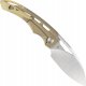 Bestech Knives Nóż składany Bestech Fairchild Gold Titanium, Satin by Hand CPM S35VN by Kombou (BT2202D) 2