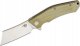 Bestech Knives Nóż składany Bestech Cubis Beige Micarta, Stonewashed / Satin D2 (BG42B) 1