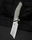 Bestech Knives Nóż składany Bestech Cubis Beige Micarta, Stonewashed / Satin D2 (BG42B) 1