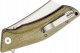 Bestech Knives Nóż składany Bestech Cubis Beige Micarta, Stonewashed / Satin D2 (BG42B) 3