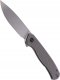 WE Knife Nóż składany WE Knife Seer LE No 003/420 Gray Titanium, Hand Rubbed Silver CPM 20CV (WE20015-3) 3