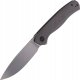 WE Knife Nóż składany WE Knife Seer LE No 003/420 Gray Titanium, Hand Rubbed Silver CPM 20CV (WE20015-3) 5