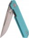 Bestech Knives Nóż Bestechman Mini Dundee Tiffany Blue G10, Stonewashed / Satin D2 by Ostap Hel (BMK03C) 6