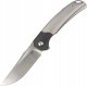 Bestech Knives Nóż składany Bestech Supernova Grey Titanium/Black Zirconium, Satin M390 (BT2111A) 1