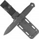 DEMKO Nóż Demko Armiger 4 Spear Point Black Thermal Plastic Rubber, Black Powder Coated 80CrV2 by Andrew Demko (ARM4-80CrV2-BLK-SPR) 2