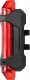 VERGIONIC MOCNA LAMPKA ROWEROWA TYLNIA LED 4 TRYBY USB 110mAh WODOODPORNA IP44 7