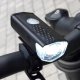 VERGIONIC MOCNA LAMPKA ROWEROWA PRZEDNIA LED 3 TRYBY 300 LM USB 800mAh WODOODPORNA 1