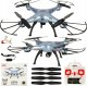 Dron Dron RC Syma X5HW 2,4GHz Kamera Wi-Fi niebieski 1