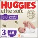 Huggies HUGGIES Elite Soft Pants Mega Pieluchomajtki rozmiar 3 (6 - 11 kg) 48szt 1