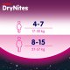 Huggies Pieluchomajtki HUGGIES na noc dla dziewczynki DryNites Girl 4-7 lat (17-30kg) 10 szt 4