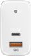 Ładowarka Genius Genius Zasilacz / sieciowy adapter 65W, 2-portowy, USB-C, USB-A, PD-65AC 5