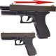 Gonher Pistolet Glock P80 ASG Na Kulki Metal Polimer wer wojsko+Granat 2