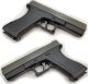 Gonher Pistolet Glock P80 ASG Na Kulki Metal Polimer wer wojsko+Granat 5