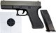Gonher Pistolet Glock P80 ASG Na Kulki Metal Polimer wer wojsko+Granat 7