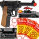 Gonher GONHER Hiszpański Metalowy Pistolet Parabellum LUGER Na Kapiszony + 3x Spłonka 1