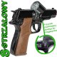 Gonher Pistolet Metalowy Na Kapiszony COLT GONHER Policyjny Hukowy + 3x Spłonki 1