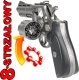 Gonher GONHER Metalowy REWOLWER Policyjny Pistolet Na Kapiszony Hukowy + 3x Spłonka 1