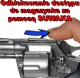 Gonher GONHER Metalowy REWOLWER Policyjny Pistolet Na Kapiszony Hukowy + 3x Spłonka 5
