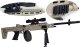 Gonher Karabin AK-12 Snajperka Na Kulki +Pistolet Laser +Kulki Granat 2