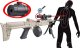 Gonher Karabin AK-12 Snajperka Na Kulki +Pistolet Laser +Kulki Granat 3