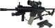 Gonher Replika ASG SUBKARABINKA KAC PDW Karabin Metalowy na Kulki 6mm + Pistolet + Granat 10