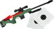 Gonher Karabin Snajperka Na Kulki Sako TRG-42+Pistolet+Granat 8