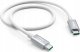 Kabel USB Hama USB-C - USB-C 1.5 m Biały (201724) 1