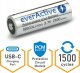 EverActive Akumulator 18500 3,7V Li-ion 2100 mAh USB-C 10