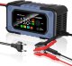Qoltec Prostownik do akumulatora z funkcjš naprawy | Inteligentna mikroprocesorowa ładowarka | 12V | 7A | LED | 4 tryby 2