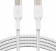 Kabel USB Belkin USB-C - USB-C 0.15 m Biały (CAB004BT0MWH) 1