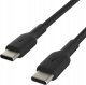 Kabel USB Belkin Belkin BOOST CHARGE braided Cab. USB-C/USB-C 15cm sw.CAB004BT0MBK 1