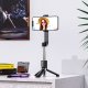 Selfie stick Borofone Borofone Uchwyt Selfie BY9 Streamer bluetooth ze statywem i pilotem czarny 4