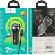 Ładowarka Hoco HOCO ładowarka samochodowa 2x USB + kabel USB A do iPhone Lightning 8-pin 2,4A Z40 czarna 5