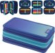Piórnik Herlitz Herlitz TriCase 31tlg Dip Dye Blue/Turquoise 1