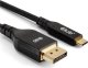 Kabel Club 3D Club3D Kabel   USB Typ C  <-> DP 2.1        1m 10K60Hz St/St retail 1