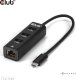 HUB USB Club 3D Club3D USB-Hub USB Typ-C 3.2 > 3x USB Typ A       1Gbps retail 2