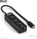 HUB USB Club 3D Club3D USB-Hub USB Typ-C 3.2 > 3x USB Typ A       1Gbps retail 3