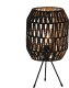 Platinet PLATINET TABLE RATTAN LAMP LAMPA RATTANOWA DARK BROWN CAPRI [45752] 2