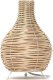 Platinet PLATINET TABLE RATTAN LAMP LIGHT BROWN S SHAPE MALE [45755] 1