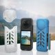 SunnyLife Dekielek Na Obiektyw + Obudowa Silikonowa Osłona Ochrona Do Insta360 X4 / X 4 / X4-bht818-tr Biały 3
