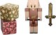 Figurka Mattel MINECRAFT FIGURKA PODSTAWOWA AKCES MIX GTP08 WB8 30
