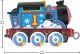 Mattel THOMAS LOKOMOTYWA ZMIENIAJACA KOLOR AST HMC30 W6 9