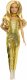 Lalka Barbie Mattel BRB FASHION ZLOTY KOMBINEZON HRH19 WB6 1