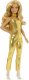Lalka Barbie Mattel BRB FASHION ZLOTY KOMBINEZON HRH19 WB6 4