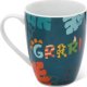 NICI NICI 49471 Kubek porcelanowy dinozaur Cerastupsy 310ml, papierowa banderola 1