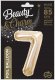 GoDan Balon foliowy B&C cyfra 7 szampańska 85 cm AA 2