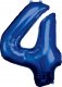 AMSCAN Balon foliowy duża cyfra 1 niebieski 38x86cm 9907276 2