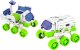 LeanToys Zestaw Pojazdów Kosmicznych 6w1 Łazik Satelita Astronom Dla Dzieci 3