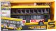 LeanToys Autobus Piętrowy 1:16 Światła Dźwięki Napęd Żółty 4